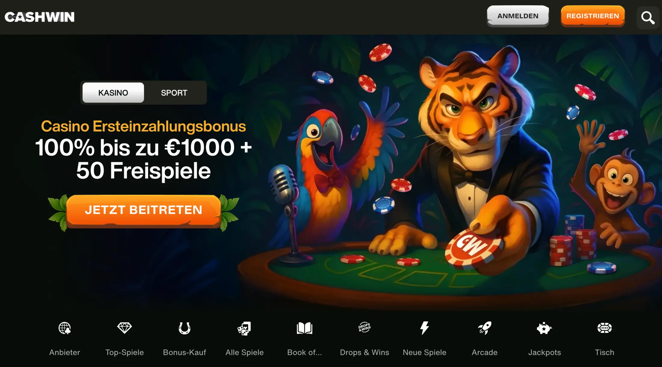 Cashwin site